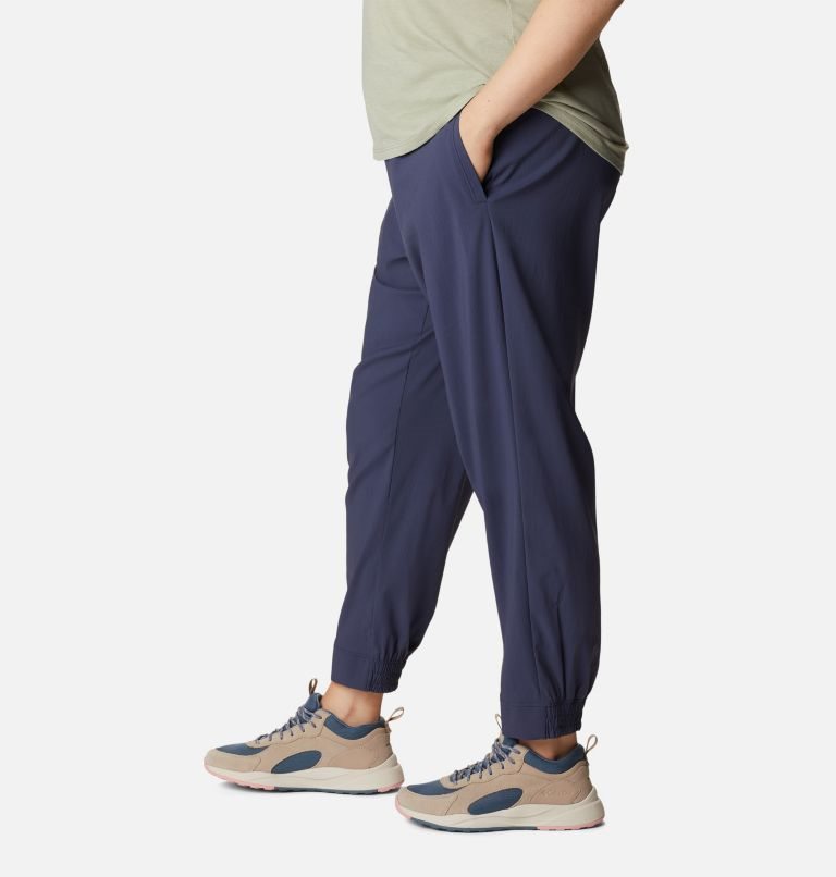 Women's Columbia On The Go Jogger Navy | Plus Size CA-M4130